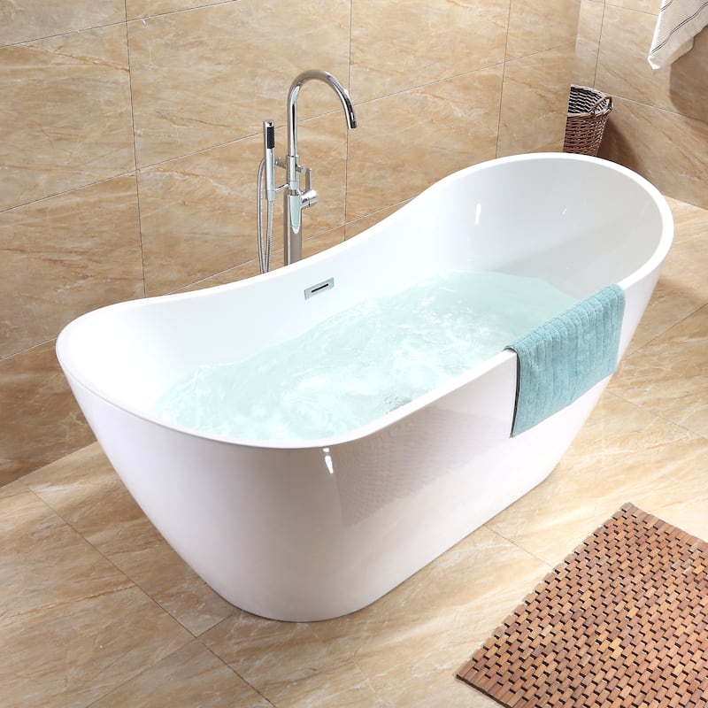 Luxier FTF01 Floor Mounted Freestanding Tub Filler Faucet