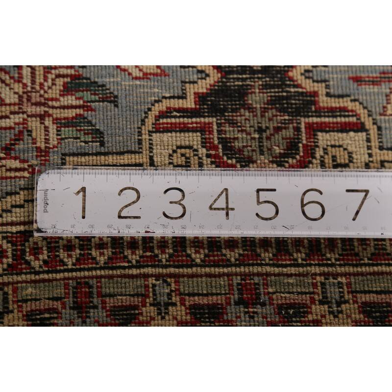 All-Over Floral Art & Craft Chinese Area Rug Handmade Wool Carpet - 6'0"x 9'7"