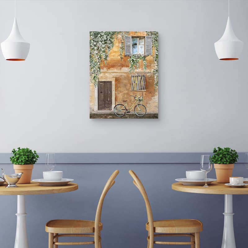 Belle Maison by Studio Arts Canvas Art Print