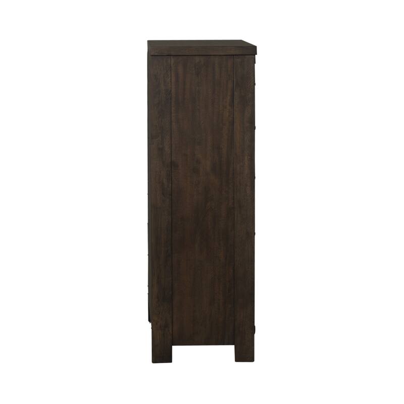 Liberty Furniture Thornwood Hills Two-Sided Storage Bed, Dresser & Mirror, Chest, Night Stand - King or Queen