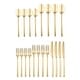 preview thumbnail 2 of 4, Cambridge Beacon Gold Mirror 20-Piece Flatware Set