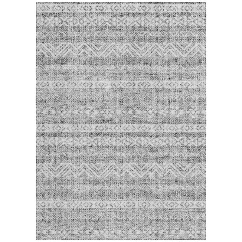 HomeRoots Southwestern Transitional Rectangle Outdoor Rug