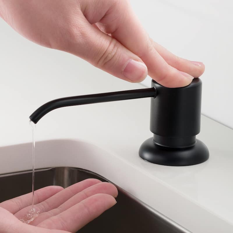 Kraus Kitchen Soap Dispenser - Matte Black