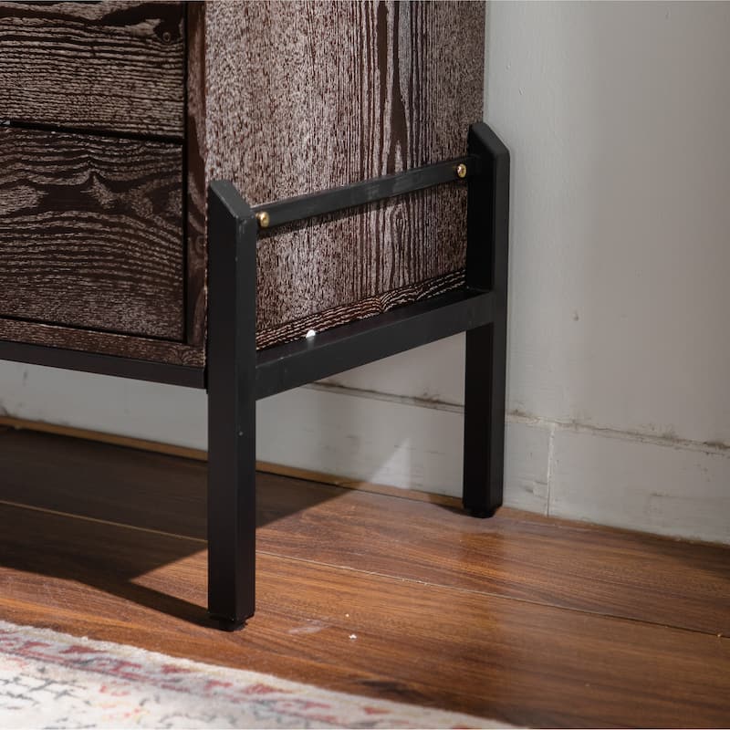 Mid-Century Modern 6-Drawer Sideboard