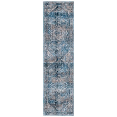 SAFAVIEH Vintage Persian Gertrude Oriental Medallion Rug - 2'2" x 8' Runner