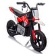 preview thumbnail 68 of 78, High Power 24V Ride On Motocross Motorcycle for Kids 5-15, 200W Hub Motor, Rear Wheel Shock Absorber, Bluetooth, LED Lights