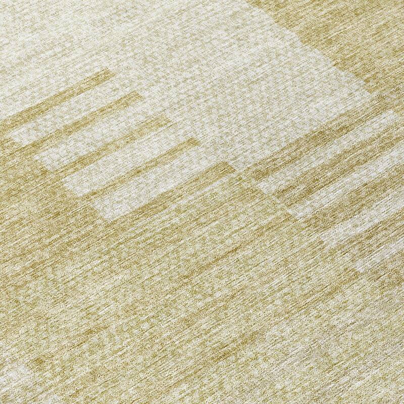 Machine Washable Indoor/ Outdoor Chantille Geometric Contemporary Rug