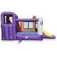 preview thumbnail 4 of 5, Unicorn Bounce House for Kids w Blower Two Slides Large Jump Area