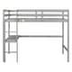 preview thumbnail 12 of 13, Comprehensive Design Twin Loft Bed with Built-In Desk