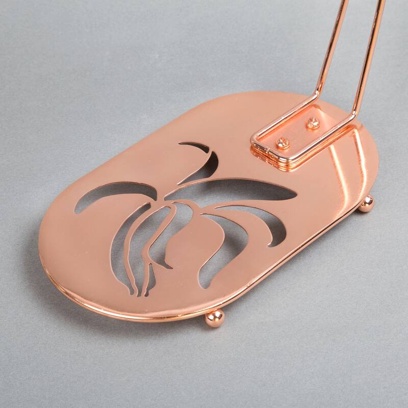 Creative Home Copper Plated Metal Banana Hanger