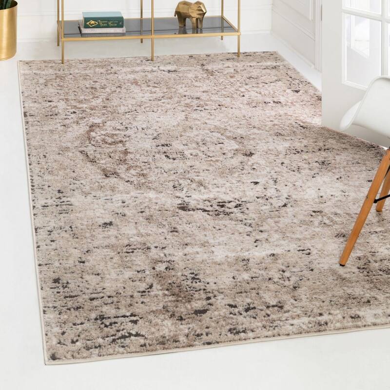 Transitional Wedo Collection Area Rug - 8'x11' - Beige