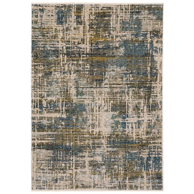 HomeRootsAbstract Modern Runner Area Rug