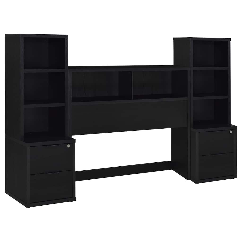 Westpark 3-Piece Bedroom Set Bookcase Headboard