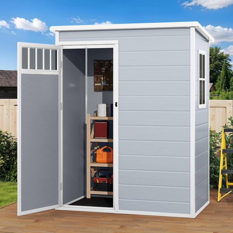 5x3FT Outdoor Storage Shed