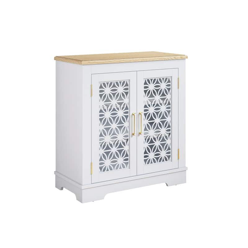 31 in. 2-Door Accent Storage Buffet Cabinet Sideboard - 31" in Width