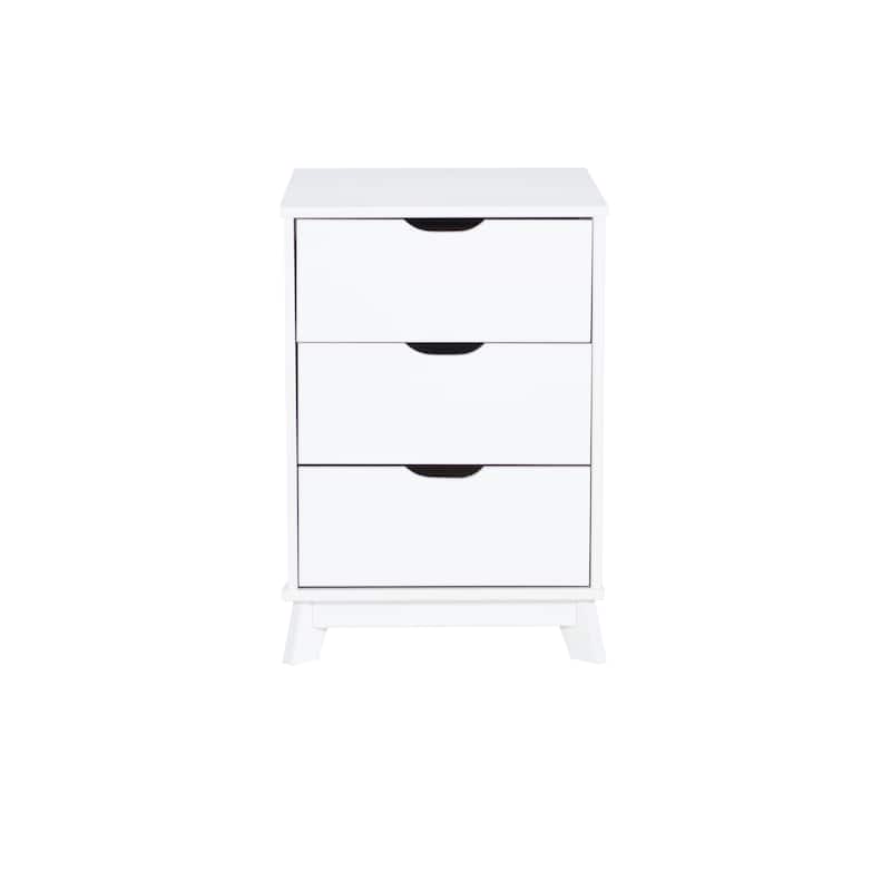 Purcell Pine Wood 3-Piece Bedroom Set with 6-Drawer Dresser and 3-Drawer Nightstands (Set of 2)