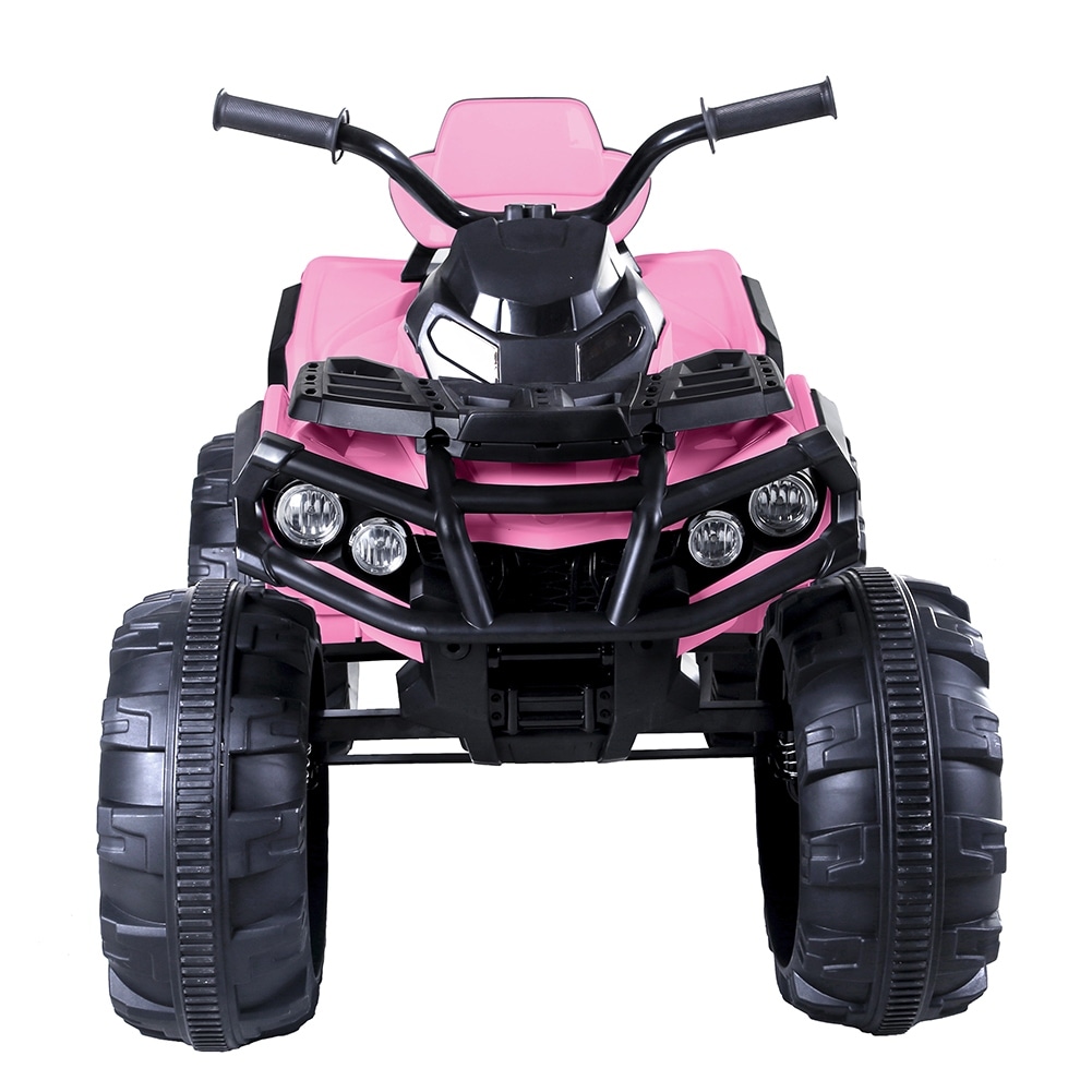 Details about   ATV Double Drive Children Ride on Car without Remote Control LED Radio USA STOCK 