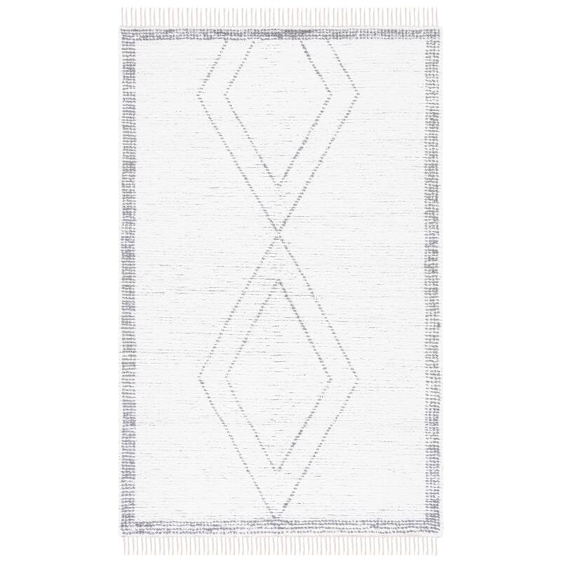 SAFAVIEH Handmade Casablanca Anela Boho Cotton Fringe Rug
