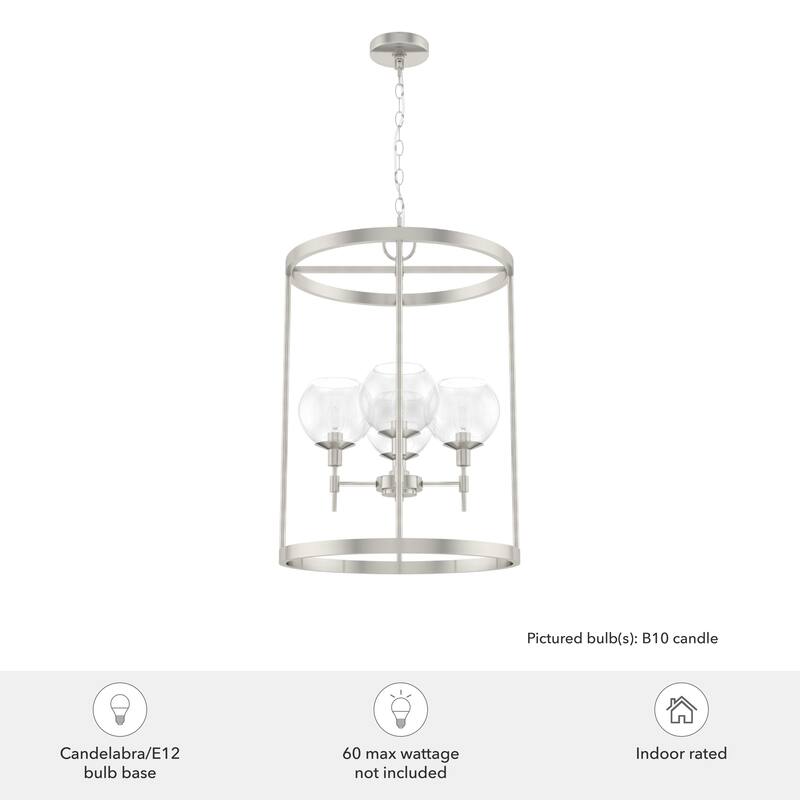 Hunter Xidane Lantern Pendant - Entry, Dining Room - Glam, Contemporary, Lantern