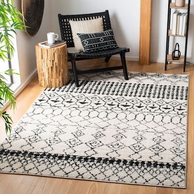 SAFAVIEH Tulum Giorgina Rustic Moroccan Boho Tribal Rug