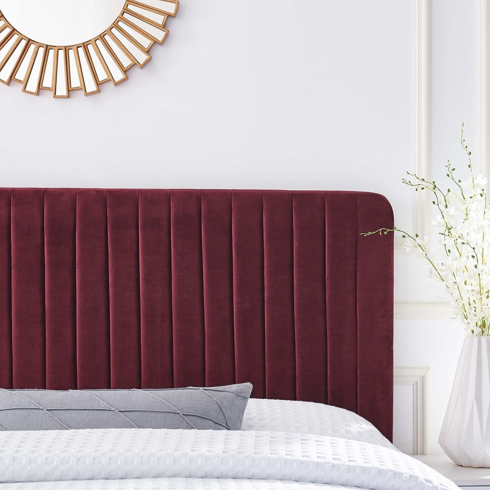 Red on sale twin headboard