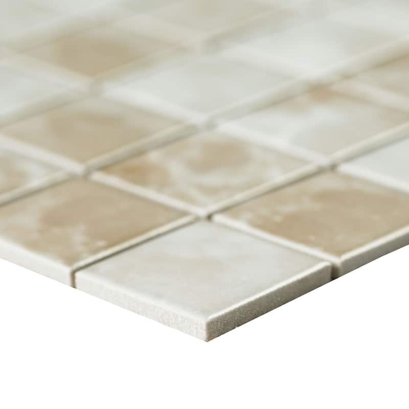 Ackland AKM-P-2X2SQM-CA 12" x 12" Porcelain Square Floor and Wall