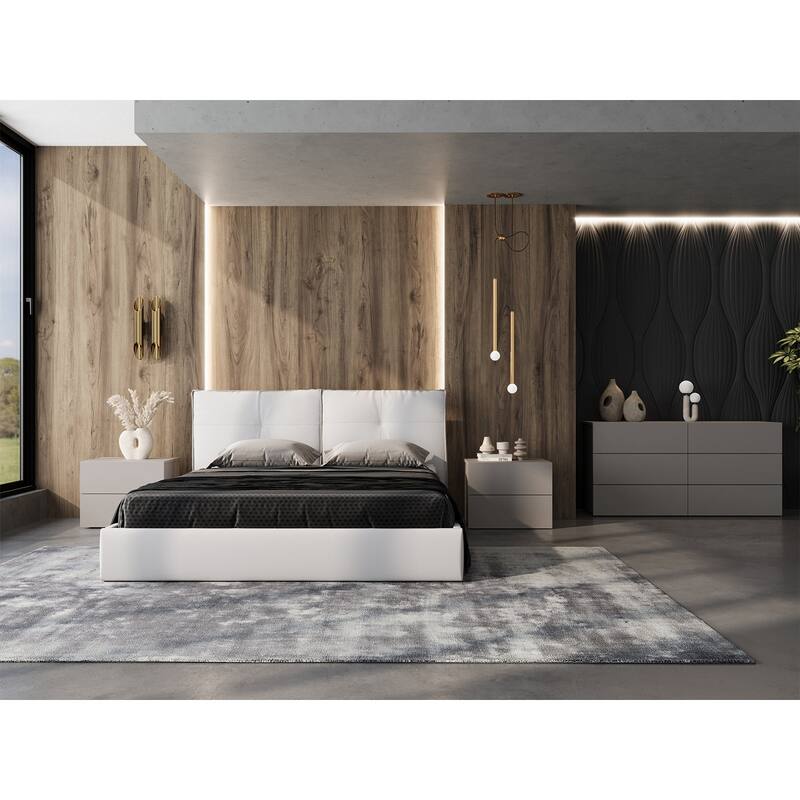 Ayla Nightstand in Dark Oak Melamine