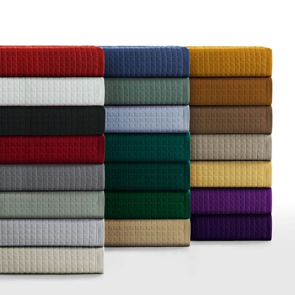 slide 2 of 24, Naples Solid Oversized Quilt Set
