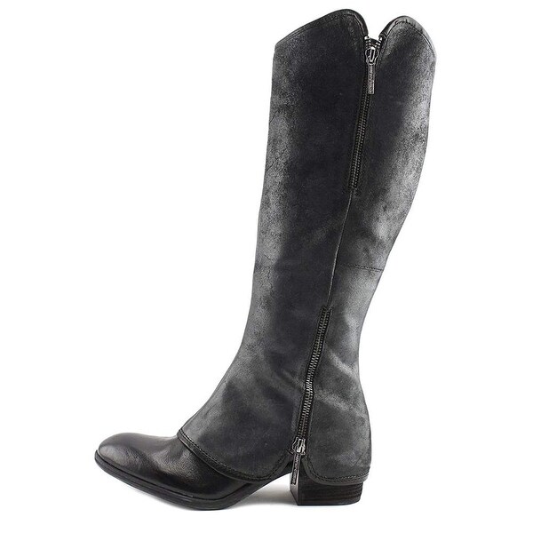 donald pliner over the knee suede boots