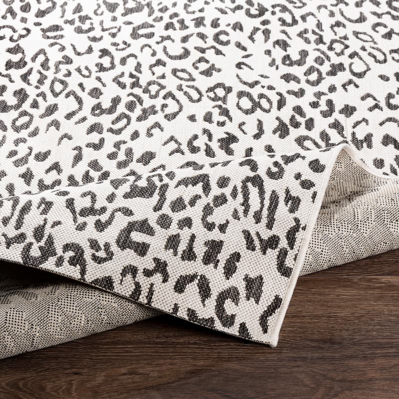Livabliss Rowdie Indoor/ Outdoor Leopard Print Area Rug
