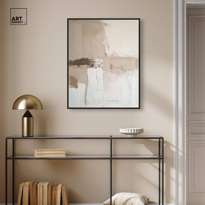 Subtle Earth Tones I Canvas by Art Remedy