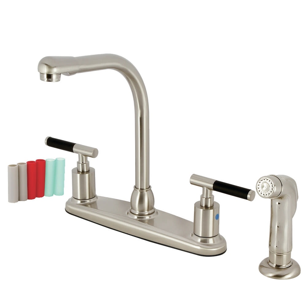 Kingston Brass FB75.CKLSP Kaiser 1.8 GPM Standard Kitchen Faucet