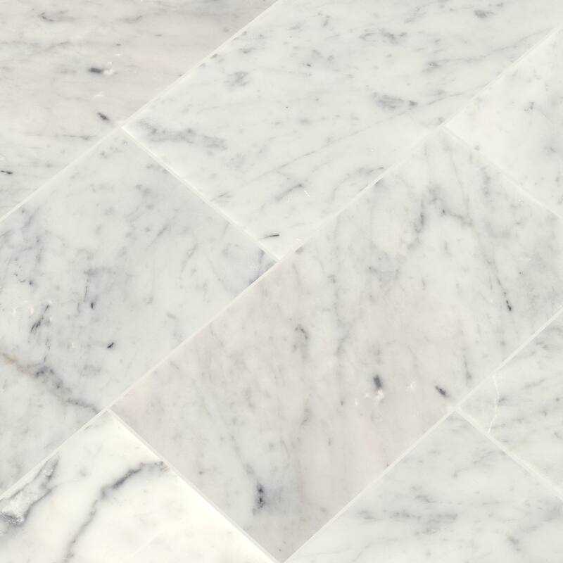 Ackland AKM-S-6X12TLP-CA 6" x 12" Marble Solid Floor and Wall Tile -