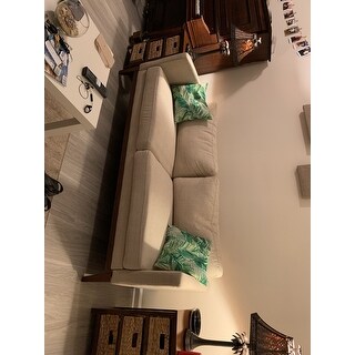 Carson Carrington Siauliai Linen Upholstered Sofa and Loveseat