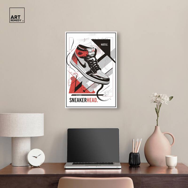 Stylish Sneakerhead Canvas by Art Remedy