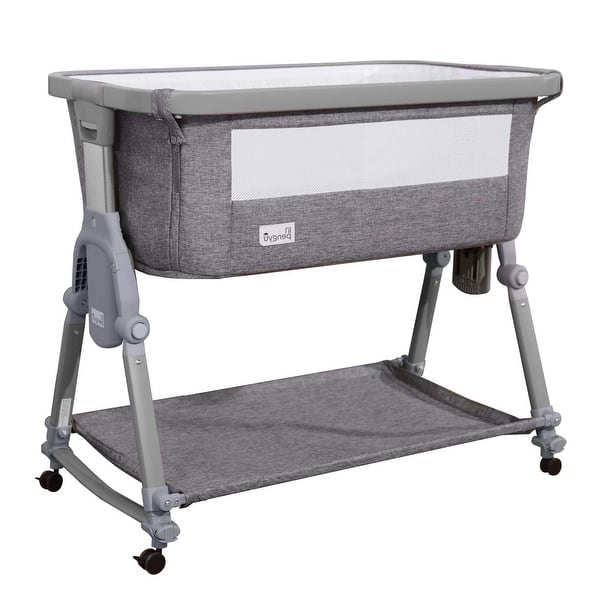 slide 2 of 5, Li'l Pengyu Bedtime Bliss Bassinet - Multi Multi