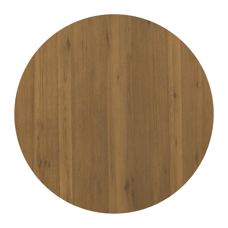 Harstad 47" Wood Finish Fixed Top Round Dining Set by iNSPIRE Q Modern