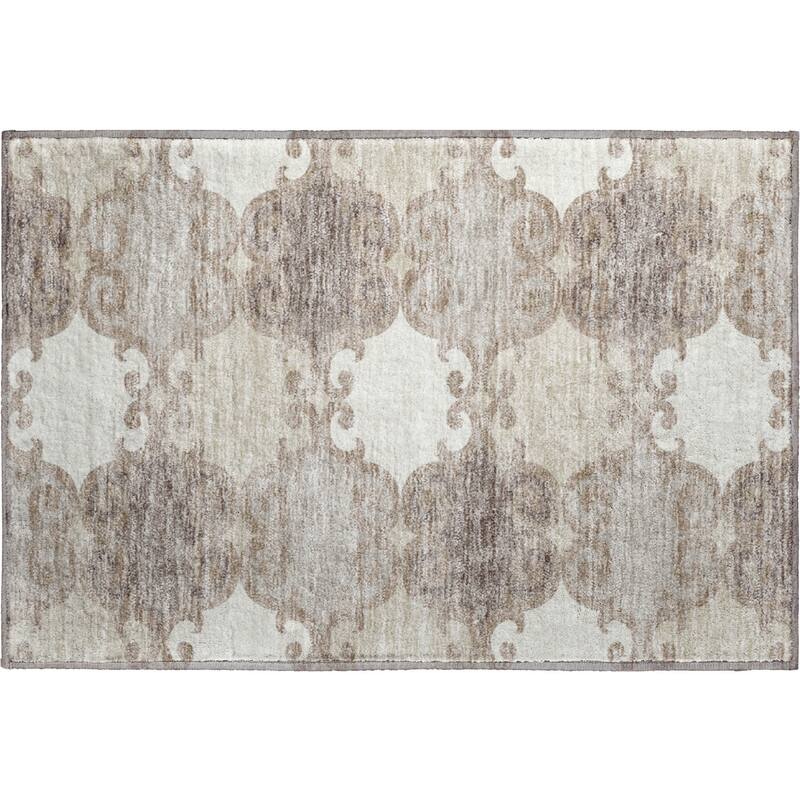 Premium Washable Super Soft Ornate Scroll Mayfield Rug