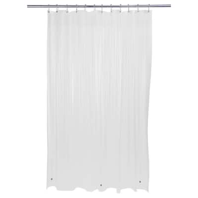 Bath Bliss Heavy Grommet Frost Shower Liner