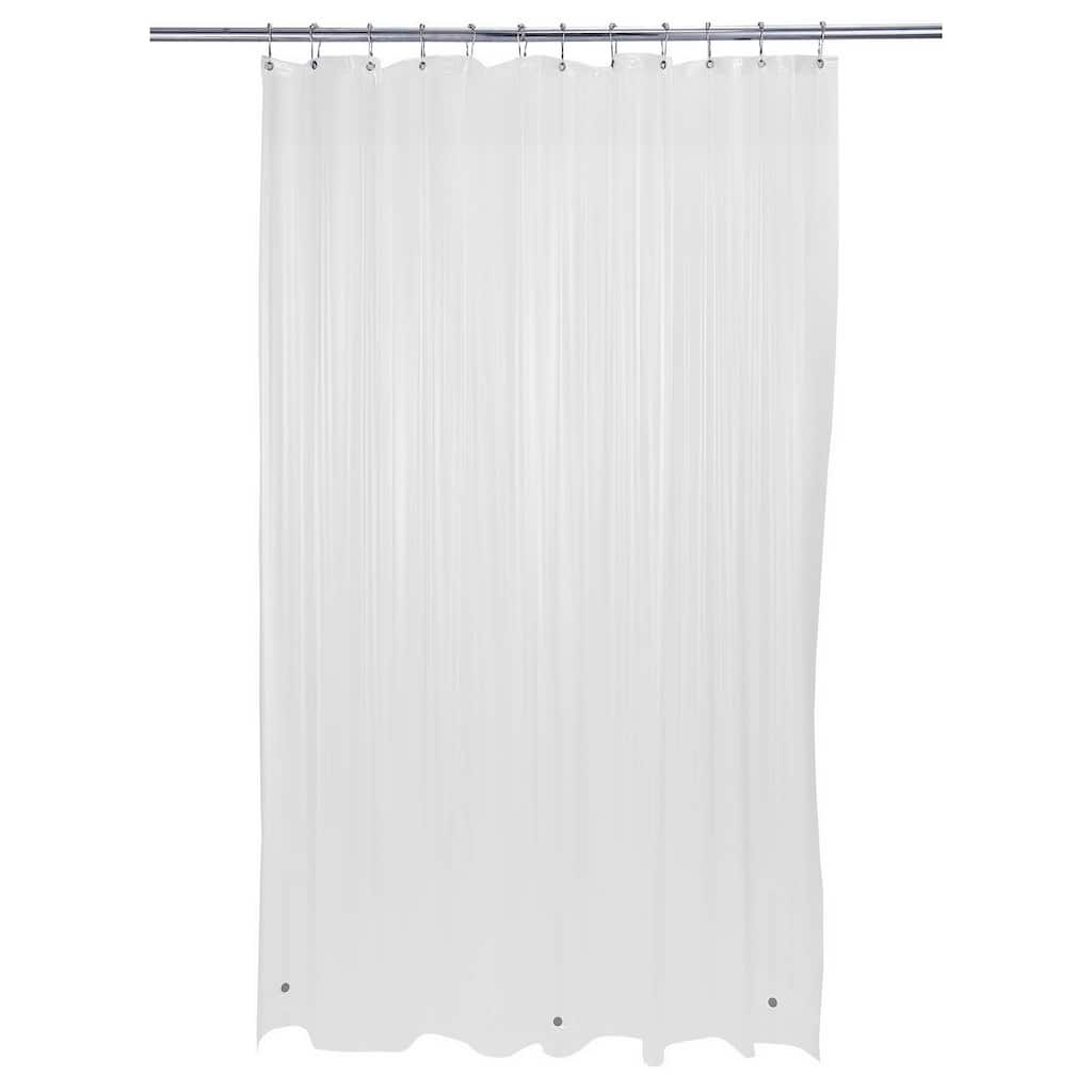 Bath Bliss Heavy Grommet Frost Shower Liner