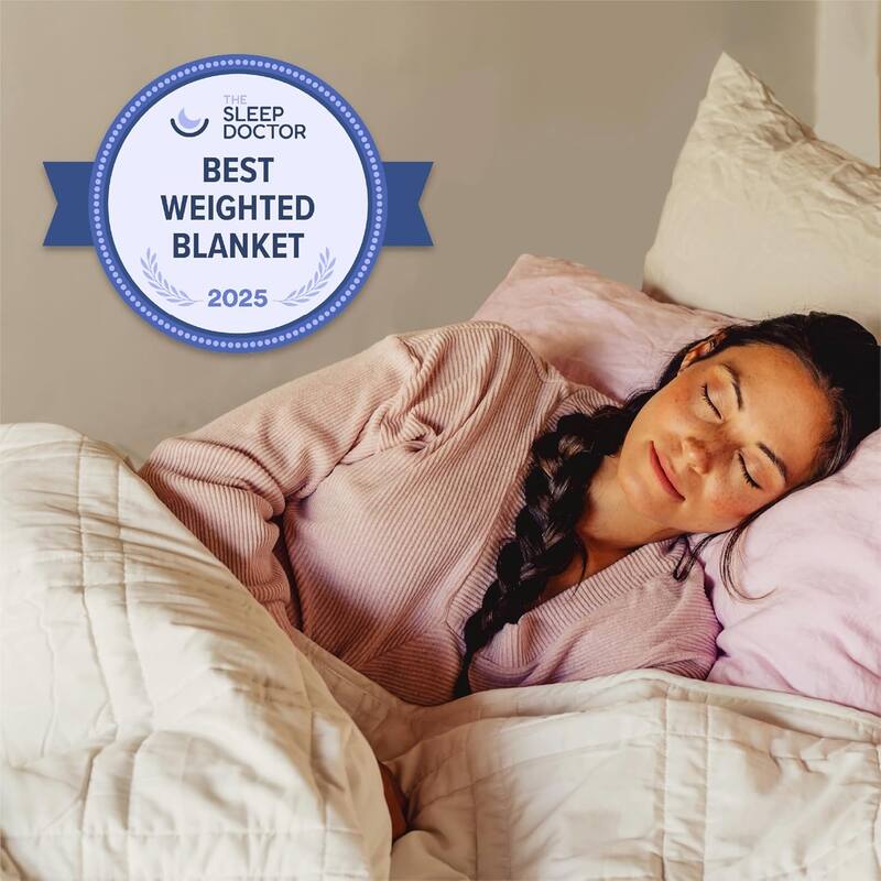 Cool Cotton Weighted Blanket - 12lb Throw