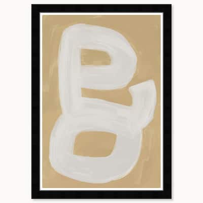 Wynwood Studio Sunny Road Framed Boho Minimalist Abstract Prints
