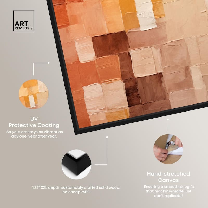 Umber Undertones Canvas by Art Remedy