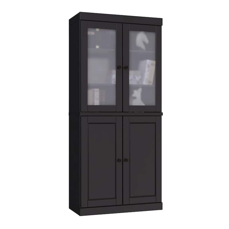 100% Solid Wood 6-Shelf Bookcase with Optional Doors by Palace Imports