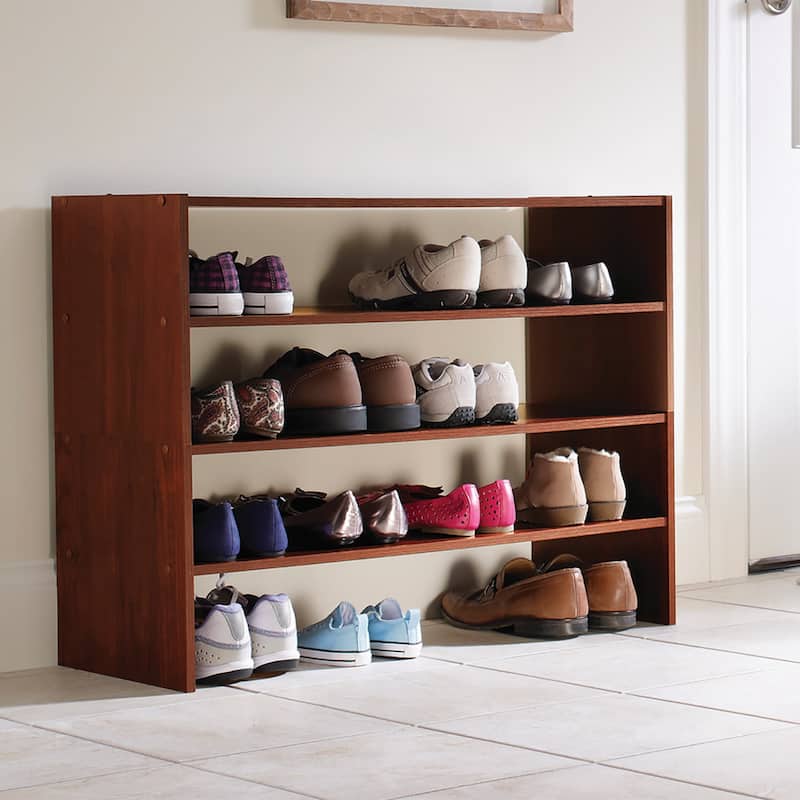 ClosetMaid 31-Inch, Dark Cherry Stackable Wide Horizontal Organizer