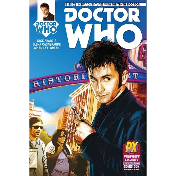 Doctor Who: The Tenth Doctor #1 Comic Book (SDCC Exclusive) - multi