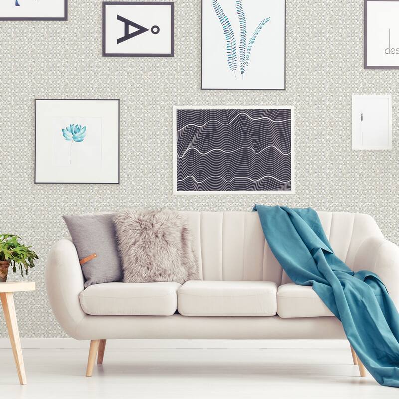 A-Street Prints Tia Multicolor Texture Wallpaper