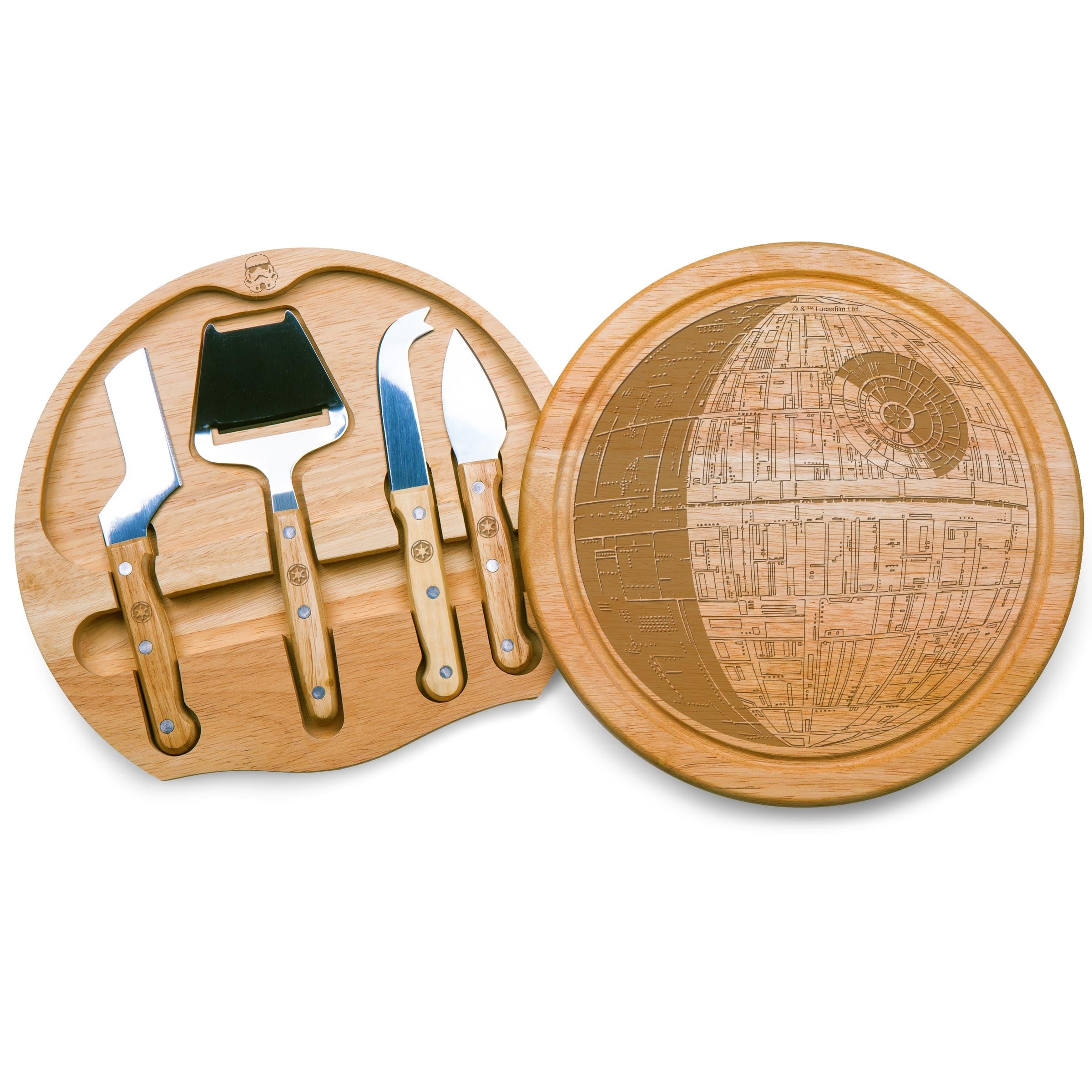 Death Star - Circo Cheese Board & Tools Set - Brown