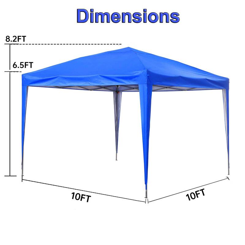 Ainfox 10 x 10 ft Pop-Up Canopy Tent Gazebo for Party Garden