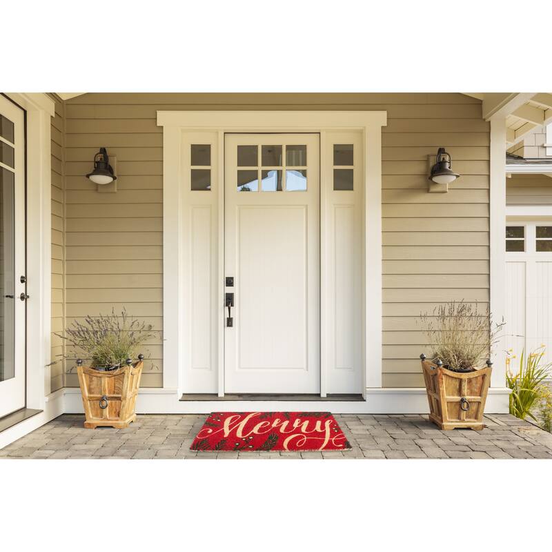 DII Seasonal Coir Doormat